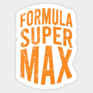 Formula Super Max Sticker